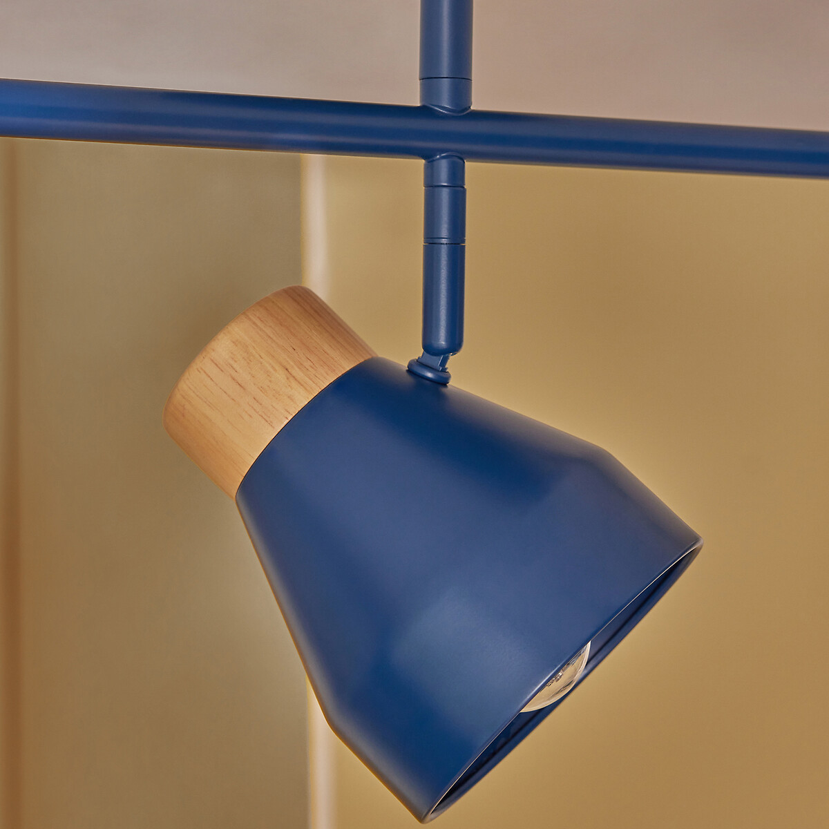 MADE.COM Albert 3-Light Spot Ceiling Light navy, MADE