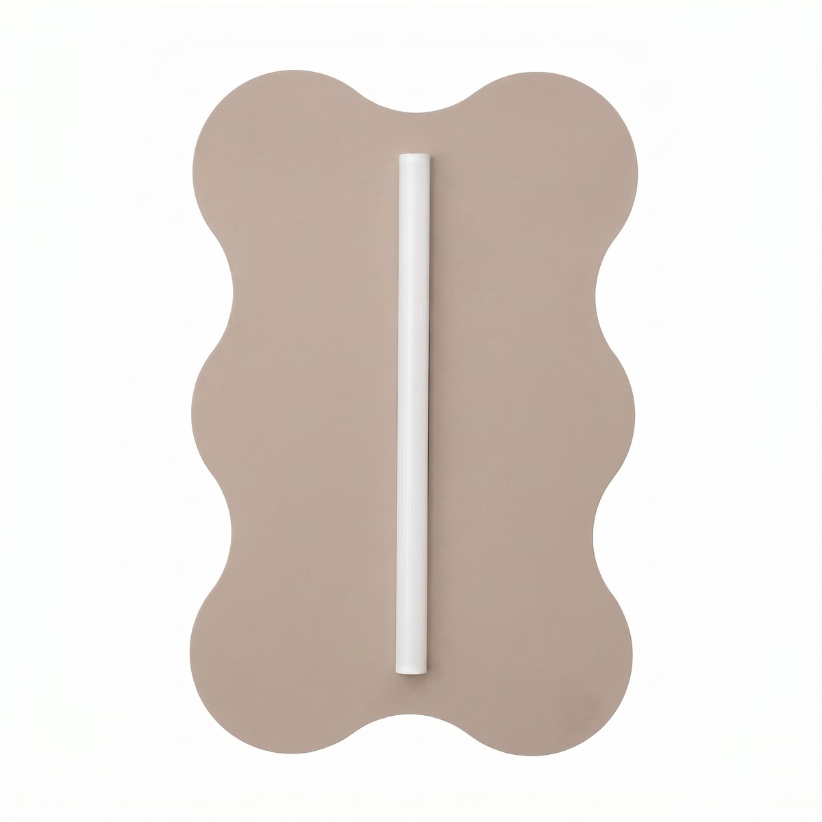 Applique murale Acier Taupe S14d 1 Klover taupe, EDEN