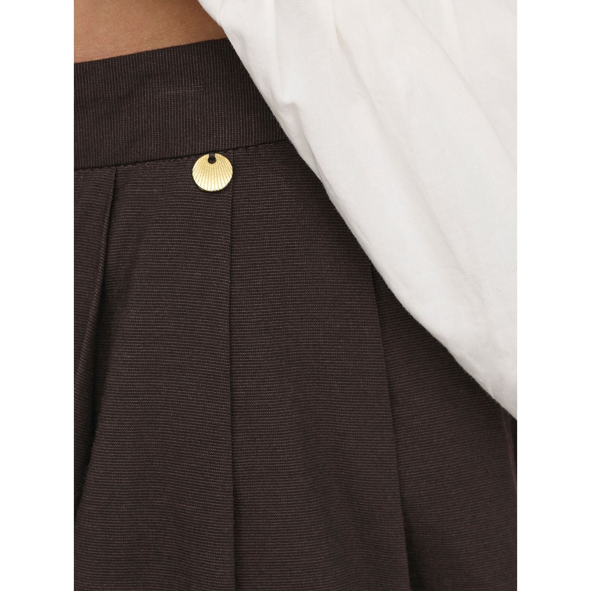 Jupe coffee bean, ONLY