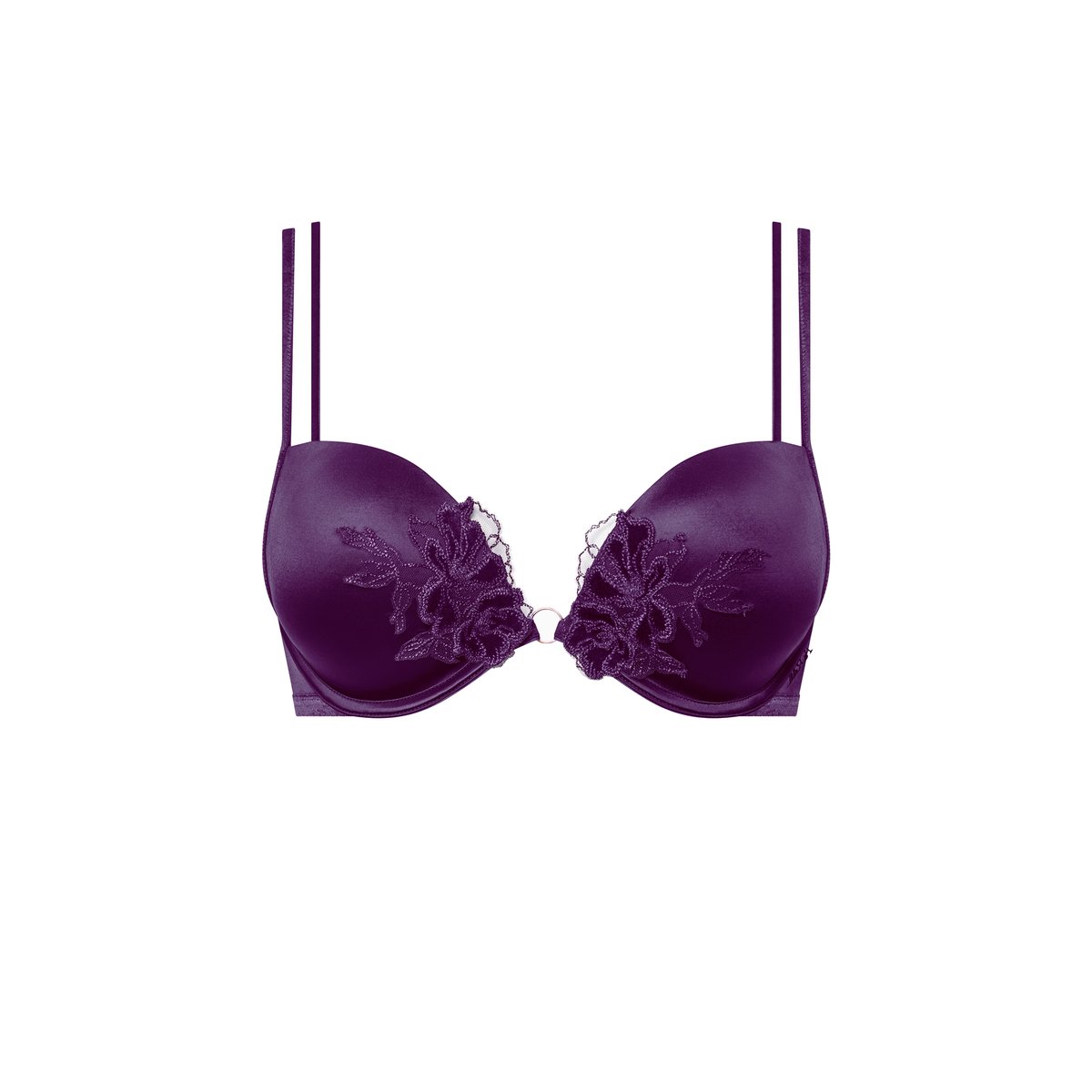 Soutien-gorge push-up VELVET LUXE violet, LISCA