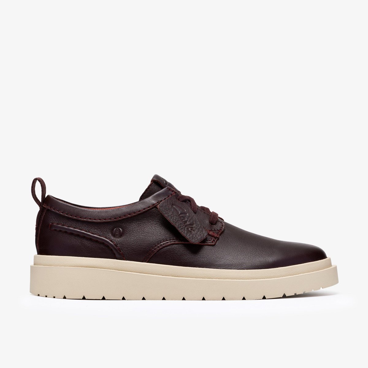 Derbies richelieus Cuir POLDEN LACE marron, CLARKS