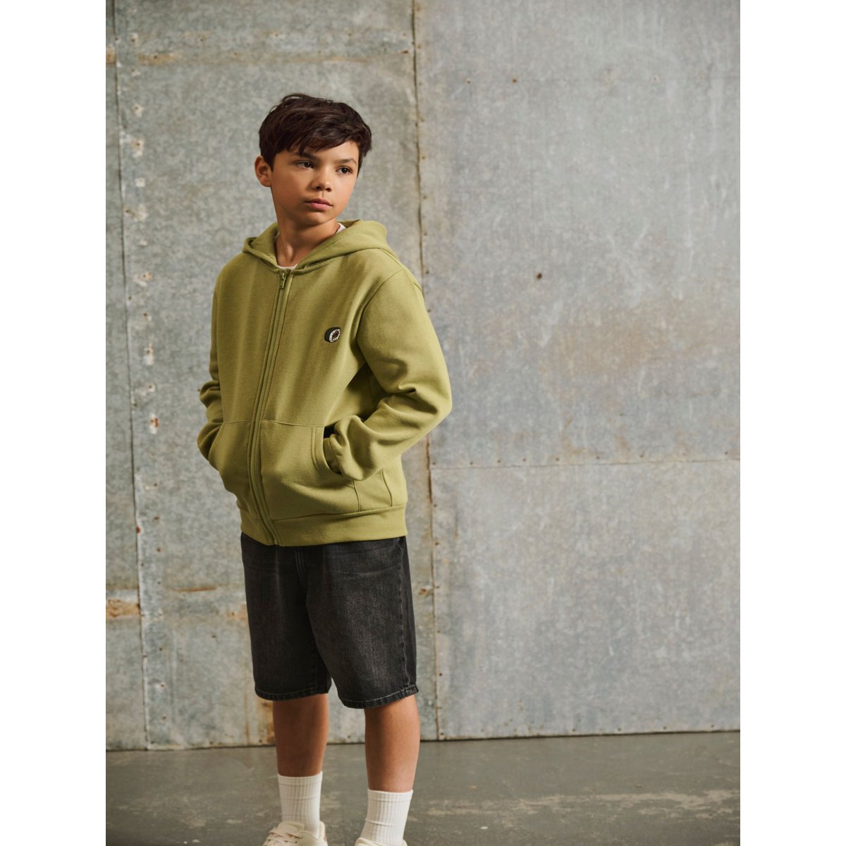 Short En Denim washed black, ONLY & SONS JUNIOR
