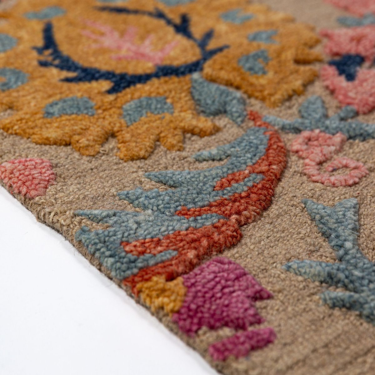 Tapis en laine AMIRA FLORAL multicolore, FLAIR RUGS