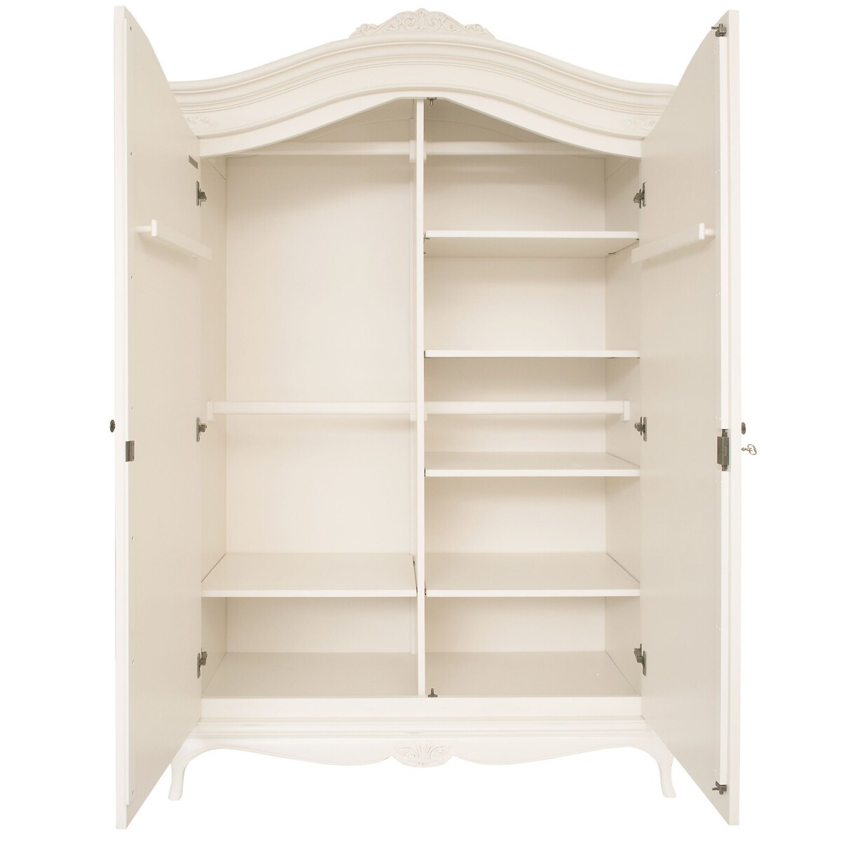 Ivory French-Vintage Wide Fitted Wardrobe ivory, WILLIS & GAMBIER