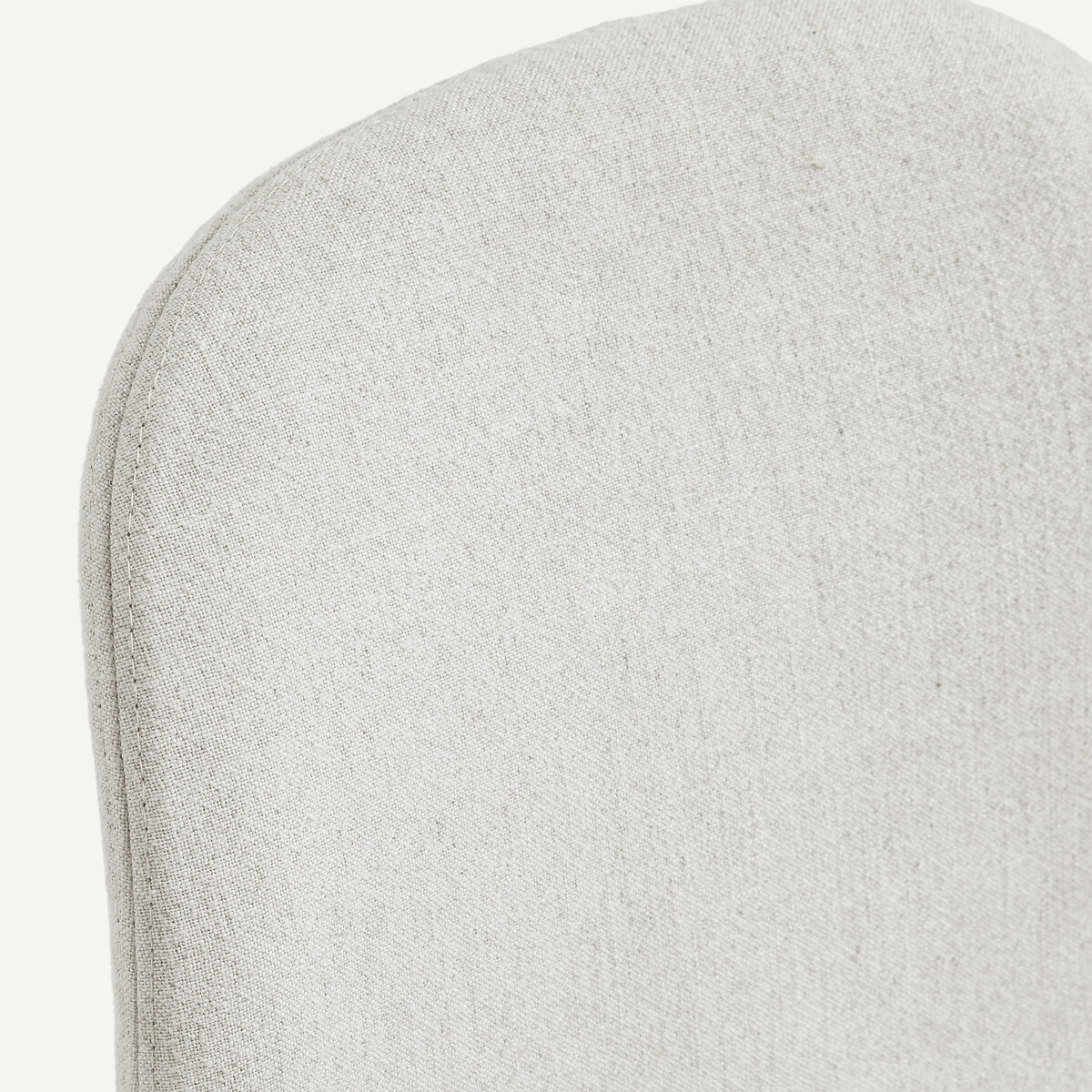 Chaise tissu coton et lin, Tibby naturel, AM.PM