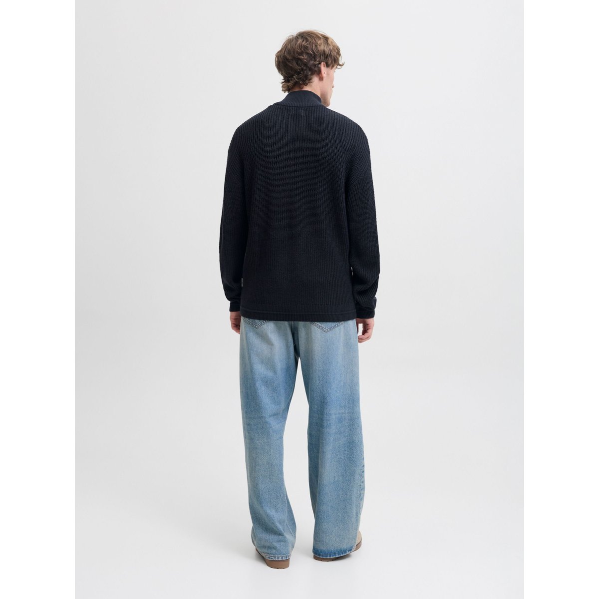 Sweat À Mi-Fermeture Éclair sky captain, JACK & JONES