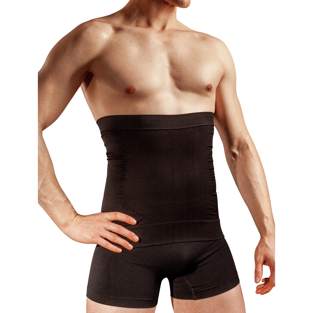 Ceinture minceur pour homme noir, LYTESS