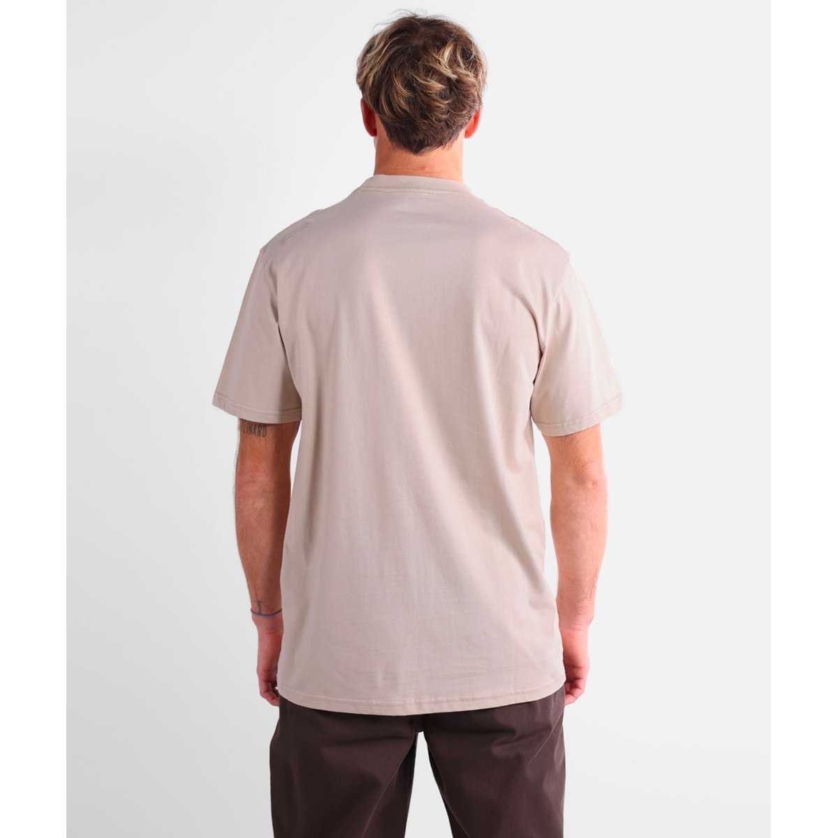Tee-shirt manches courtes coton bio ONTRIP ivory, OXBOW