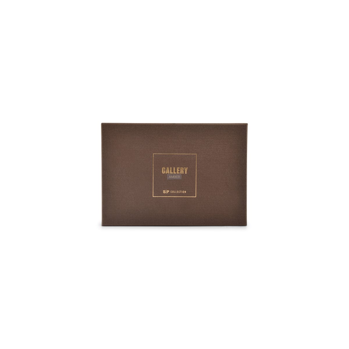 Coffret bougie et diffuseur de parfum Marron GALLERY parfum amber, SP COLLECTION