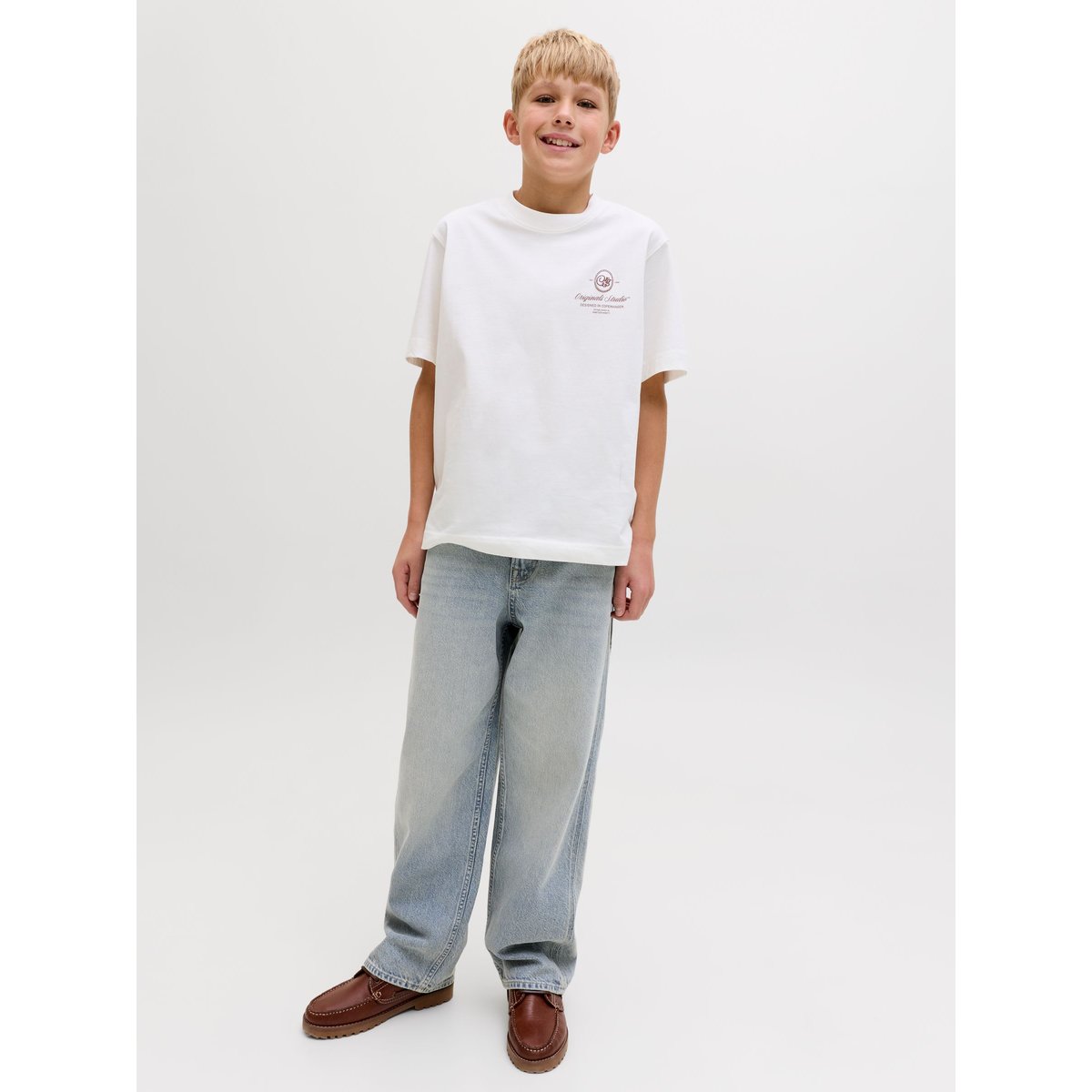 Jean Baggy Fit blue denim, JACK & JONES JUNIOR