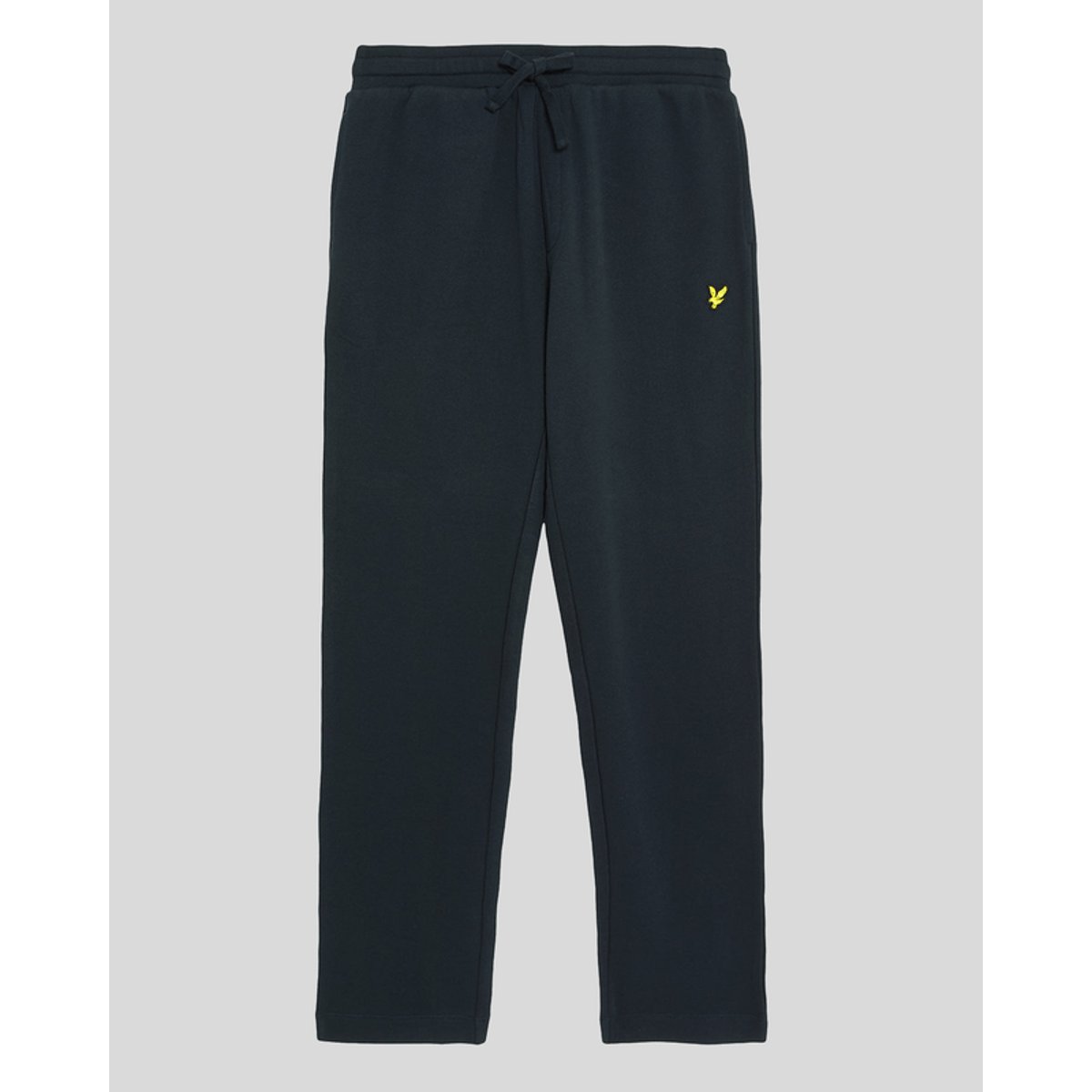 Pantalon de Jogging jambe droite en coton bleu foncé marine, LYLE & SCOTT