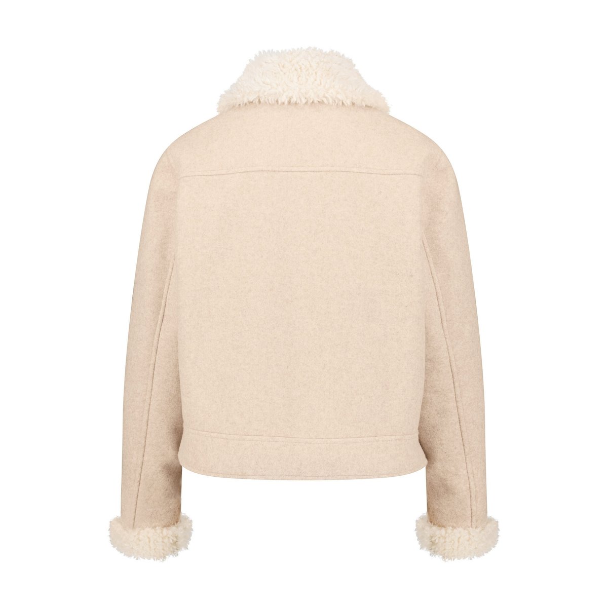 Veste casual à col taupe, CARTOON