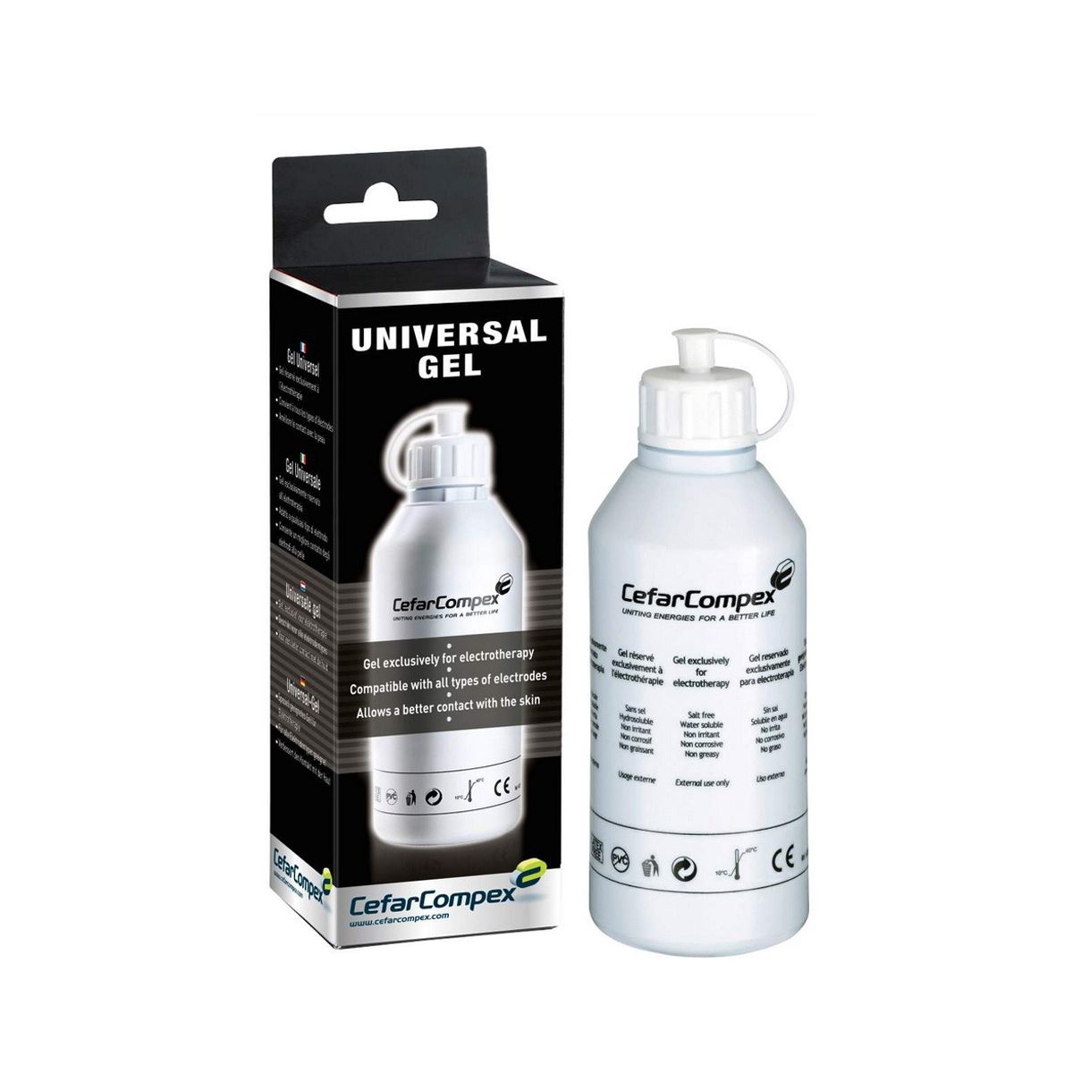 Gel de contact conducteur 250g couleur unique, COMPEX