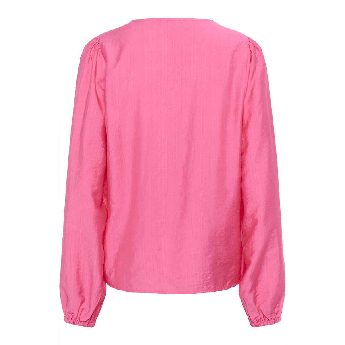 Blouse with long sleeve rose azelea pink cc, KAFFE