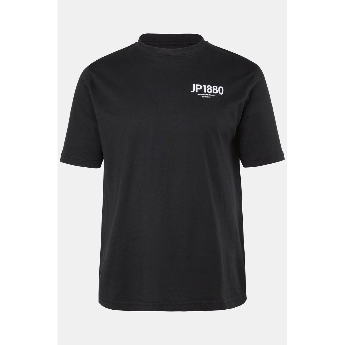 T-shirt, logo imprimé et manches courtes noir, JP1880