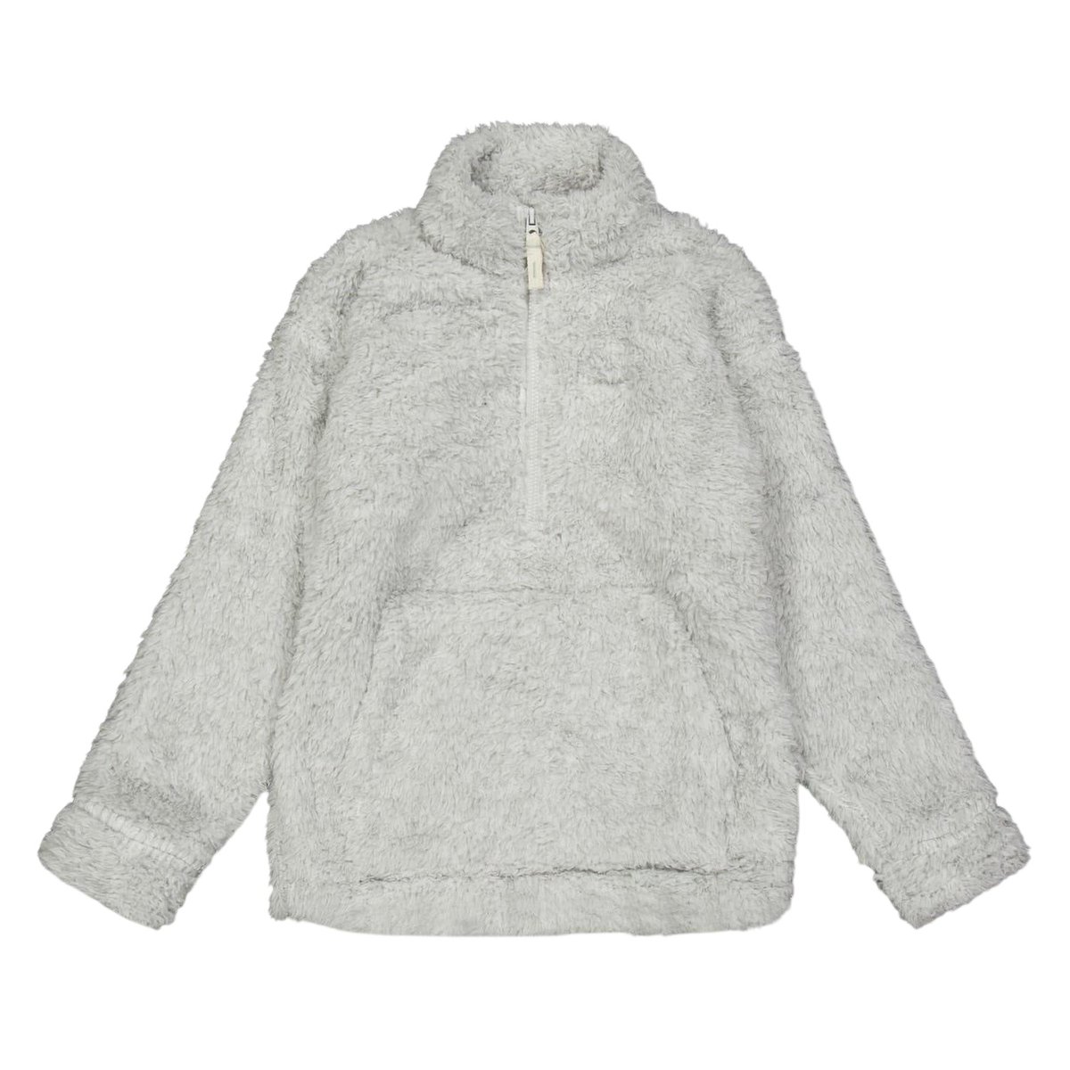 Sweat uni à col montant zippé LAUNE gris clair, CRAGHOPPERS