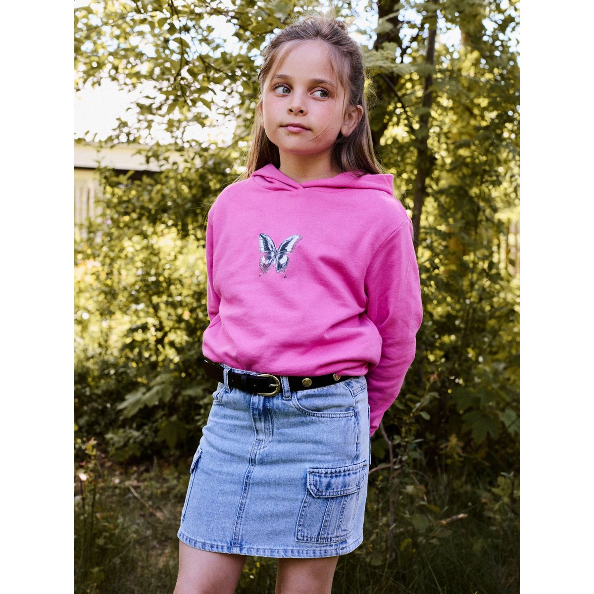Jupe En Jean bleu - light blue denim1, NAME IT