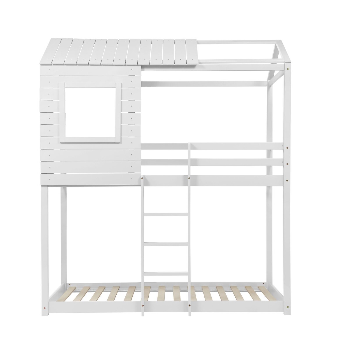 Ascent Treehouse Pine Bunk Bed white, SO'HOME