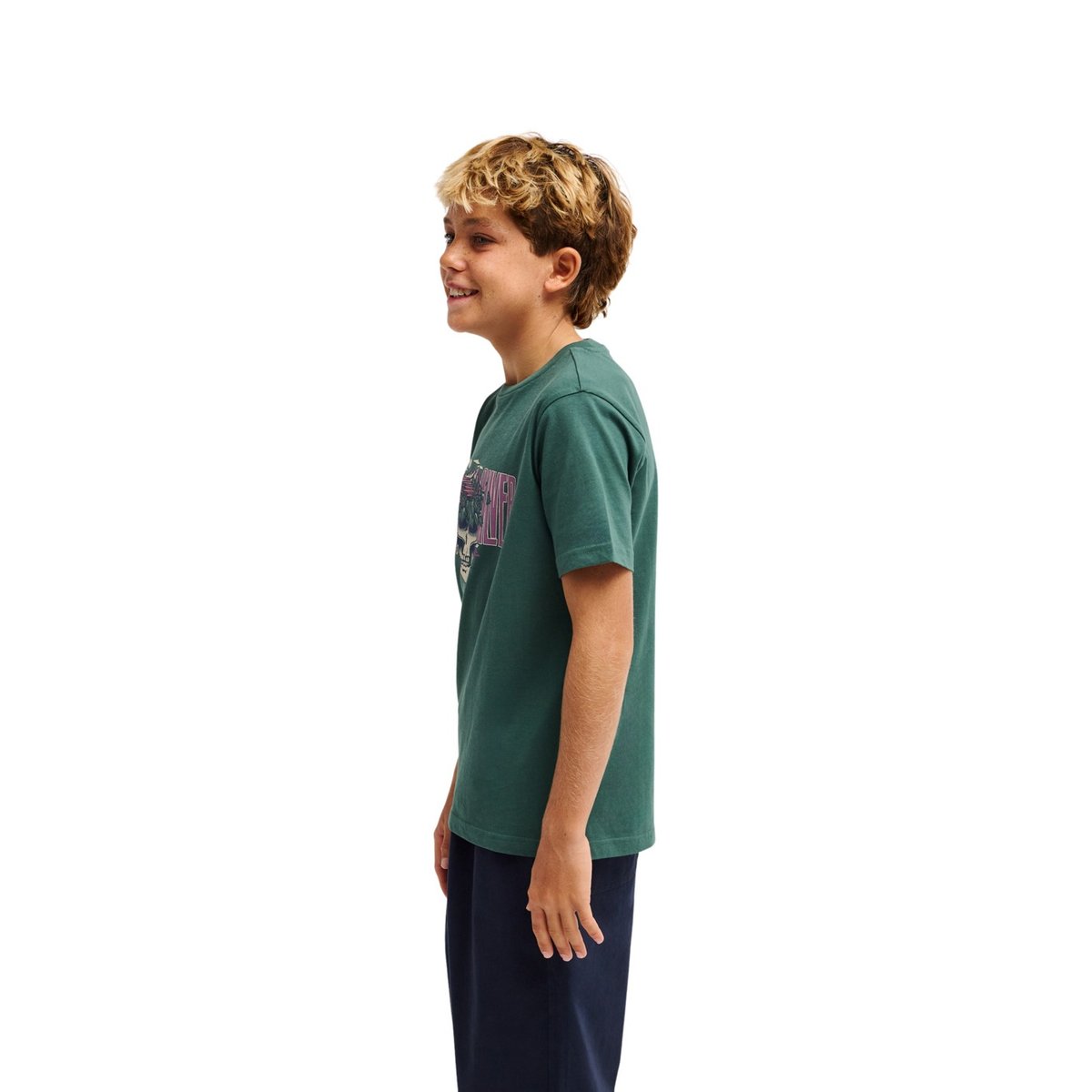 T-Shirt manches courtes PARADISE POINT Y vert forest, QUIKSILVER