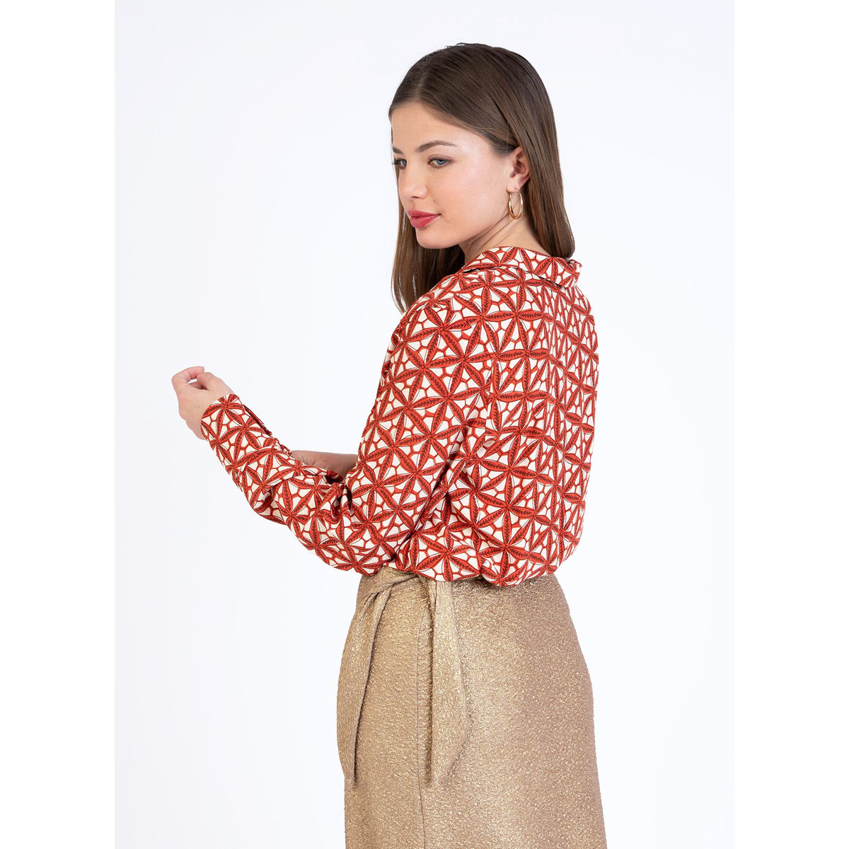 Blouse KATILOU badiane caramel, AN'GE
