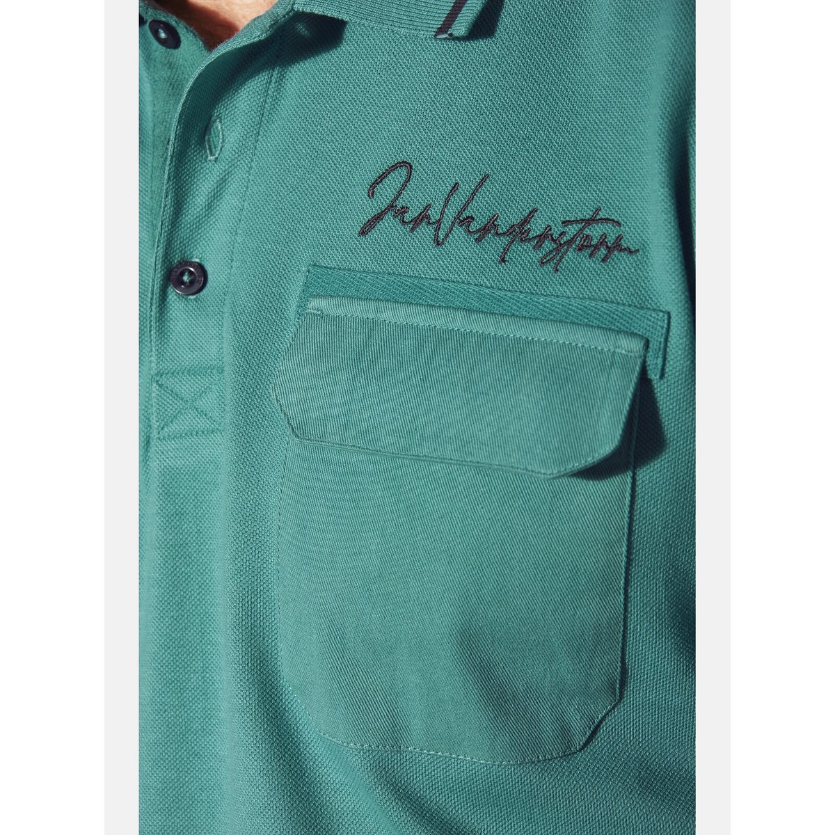 Polo STILTOR turquoise, JAN VANDERSTORM