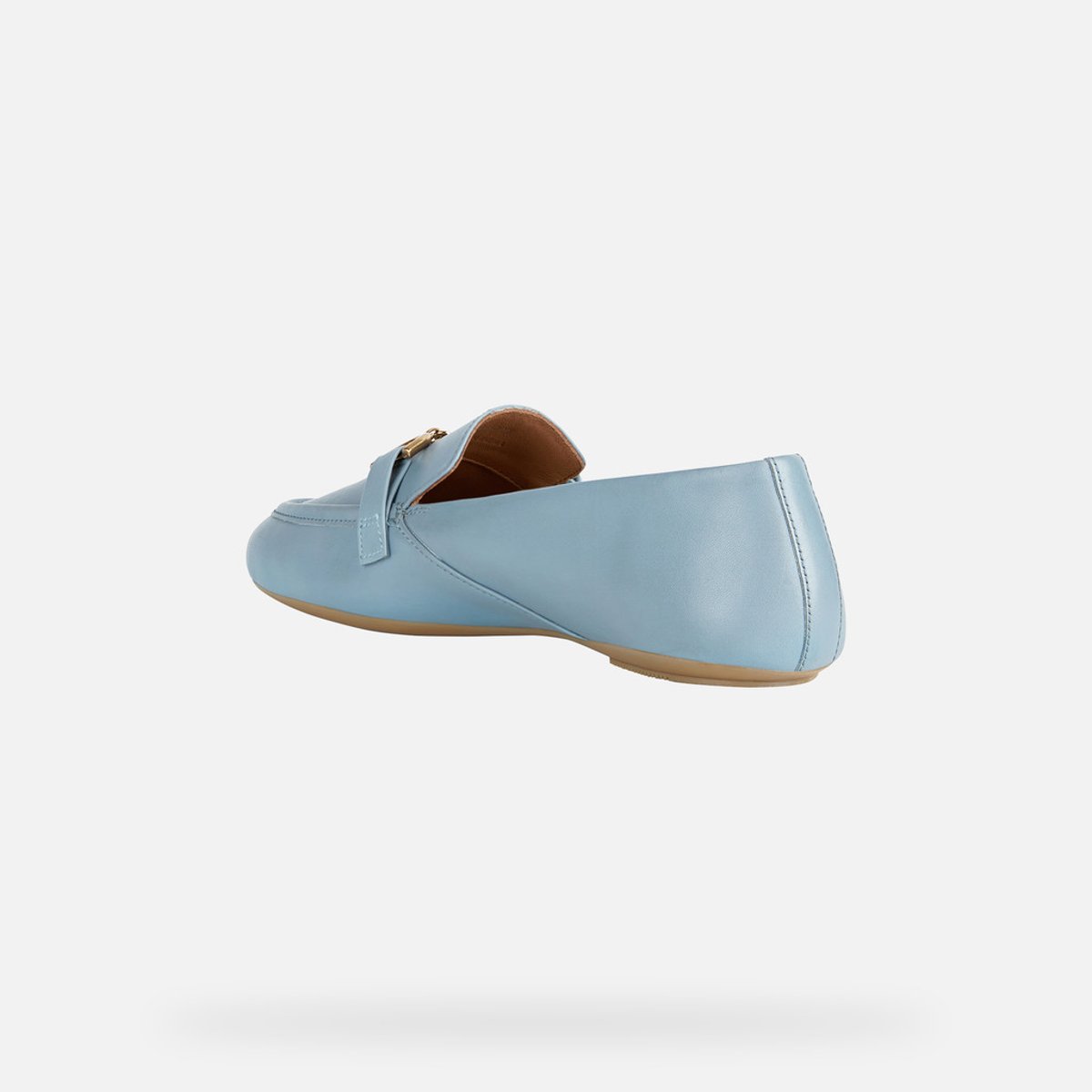 Mocassins  D PALMARIA bleu ciel, GEOX