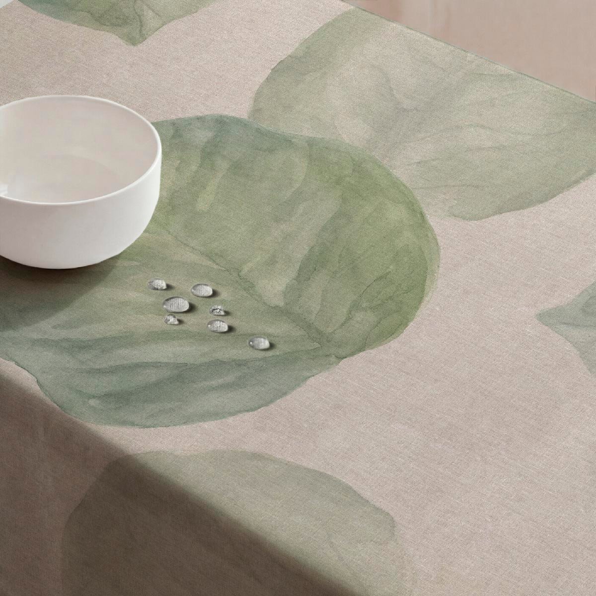 Nappe anti-taches Elephant Ear - coton 100% - vert, NAF NAF HOME