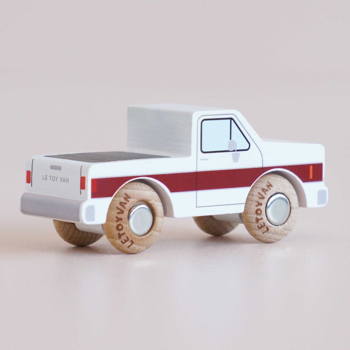 Voiture Charlie No 30 blanc, LE TOY VAN
