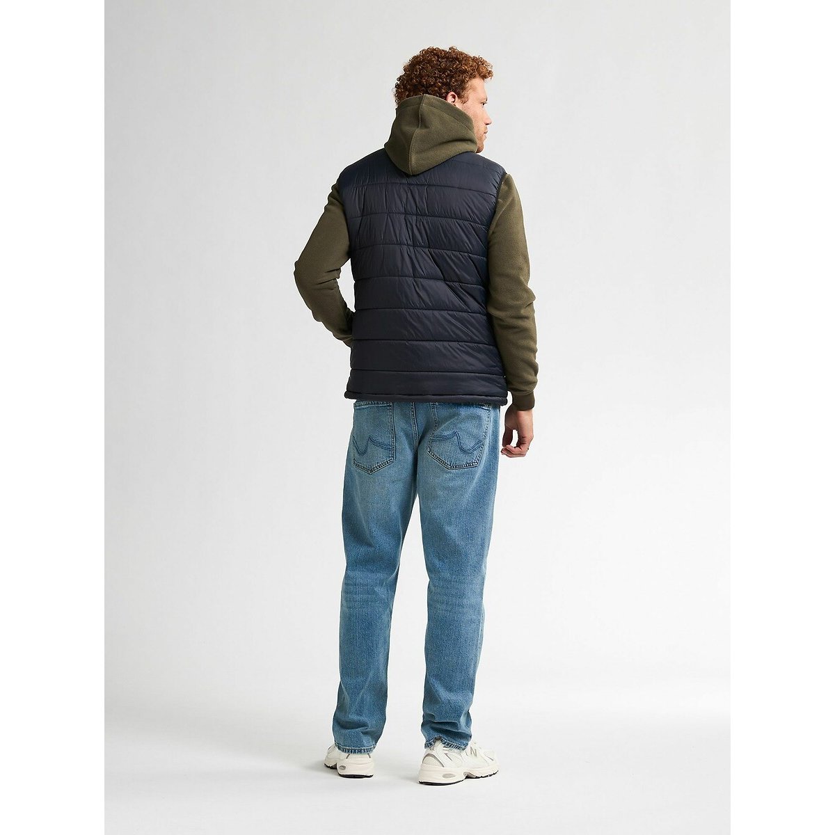 Sleeveless Padded Jacket with High Neck black, PETROL INDUSTRIES