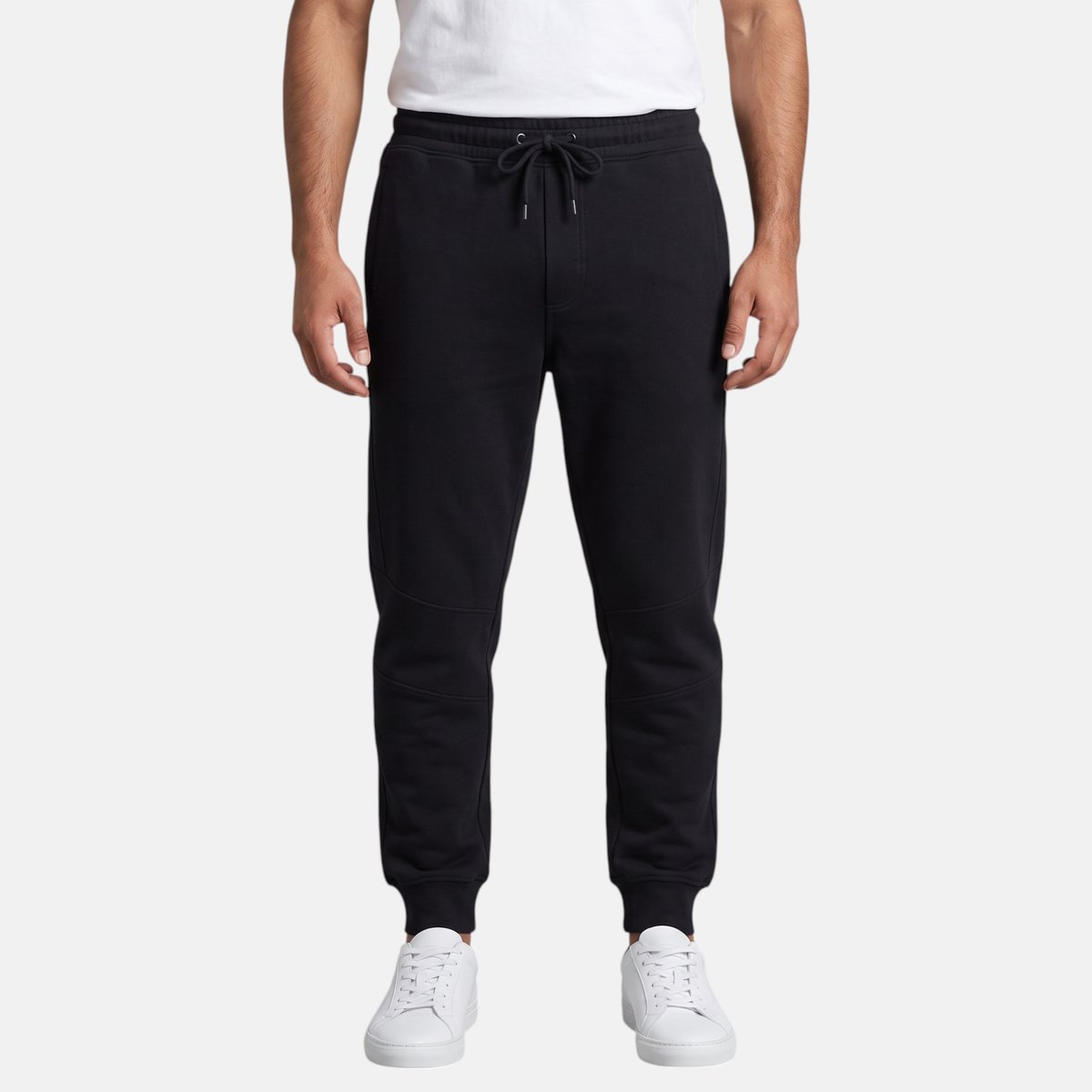 Pantalon de jogging à cordon de serrage, coupe droite, poches latérales et bas resserrés SPORTY noir, LEE COOPER