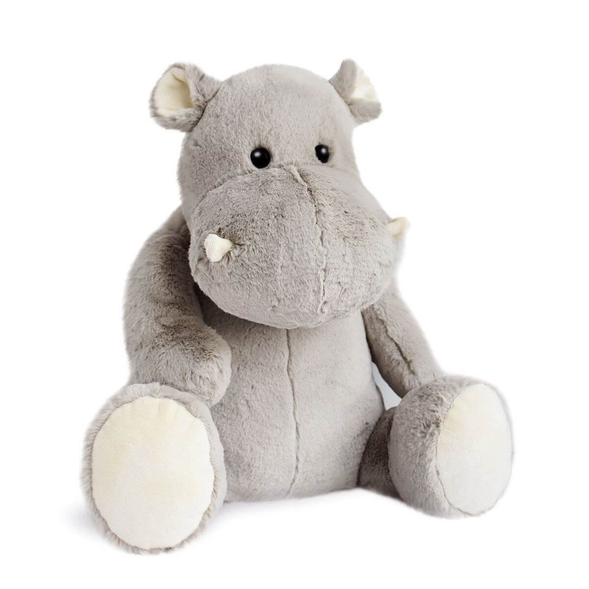 Peluche Hippo'Dou 48 cm gris, HISTOIRE D'OURS