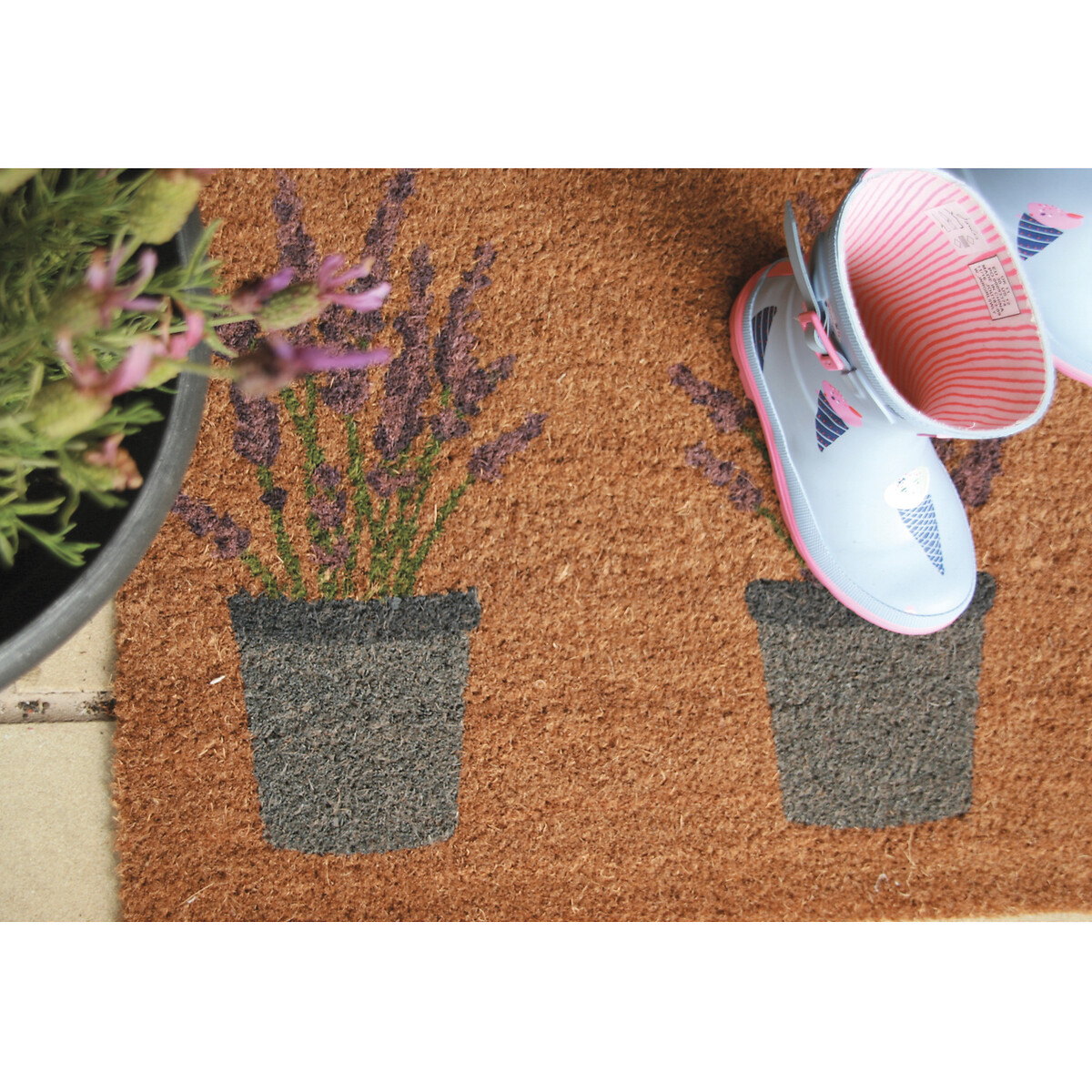 Lavender Coir Doormat lavender, MY MAT COIR