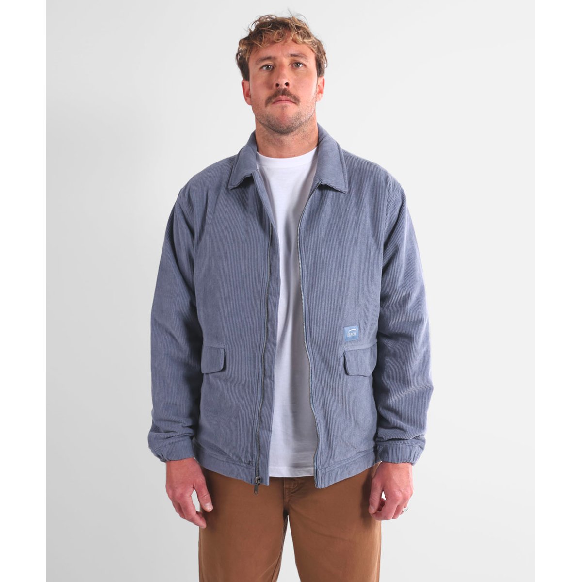 Blouson en velours CORD faded blue, OXBOW