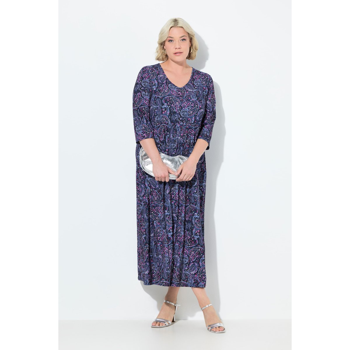 Robe en jersey noir, ULLA POPKEN