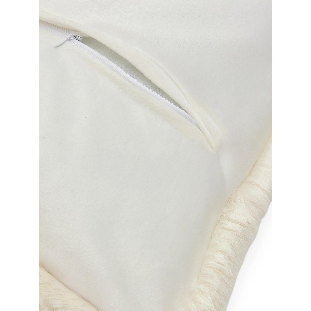 Housse de coussin DAVE crème, BENUTA