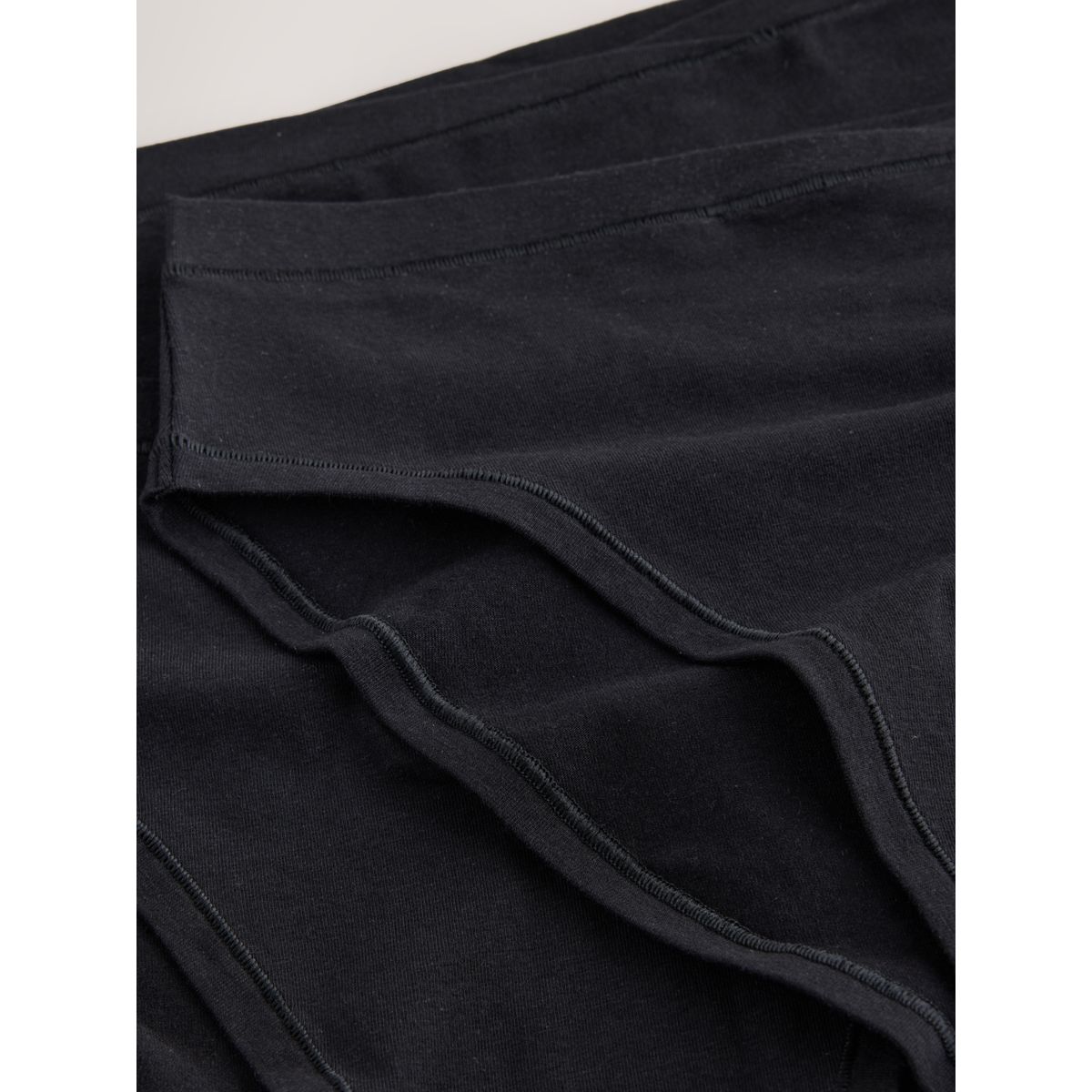 Culotte douce, lot de 3 noir, NEXT
