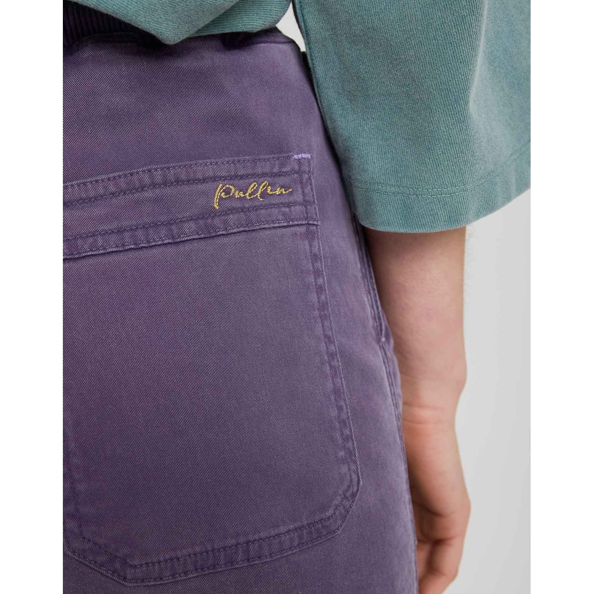 PANTALON LOOSE IN violet, PULLIN