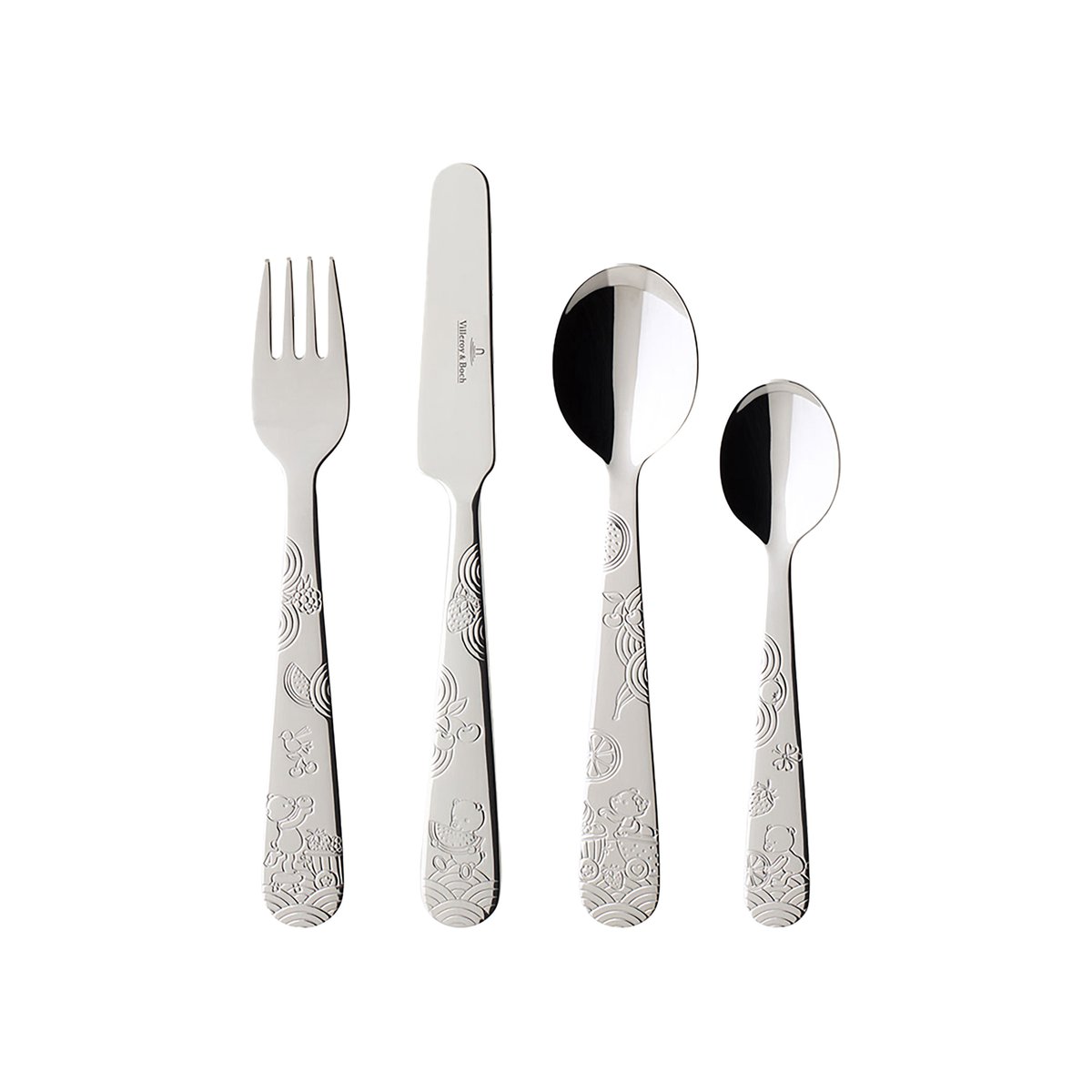 Couverts Enfants 4Pcs KIDDY BEARS stainless steel, VILLEROY & BOCH