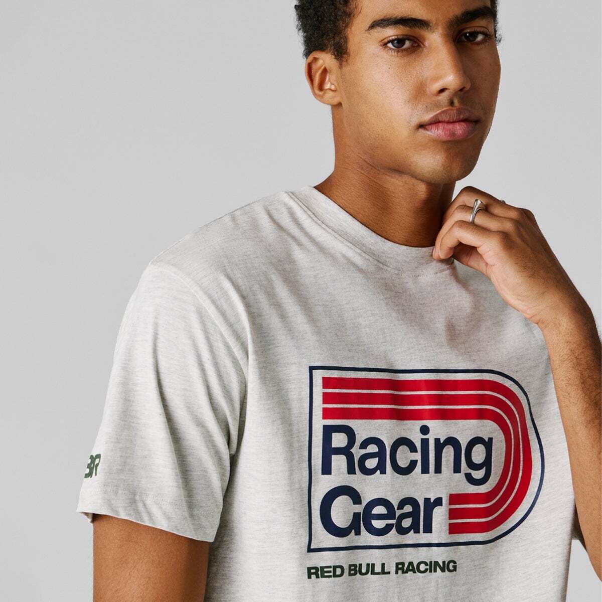 Red Bull Racing T-Shirt Coupe Regular Avec Imprimé Graphique gris clair chine, PEPE JEANS