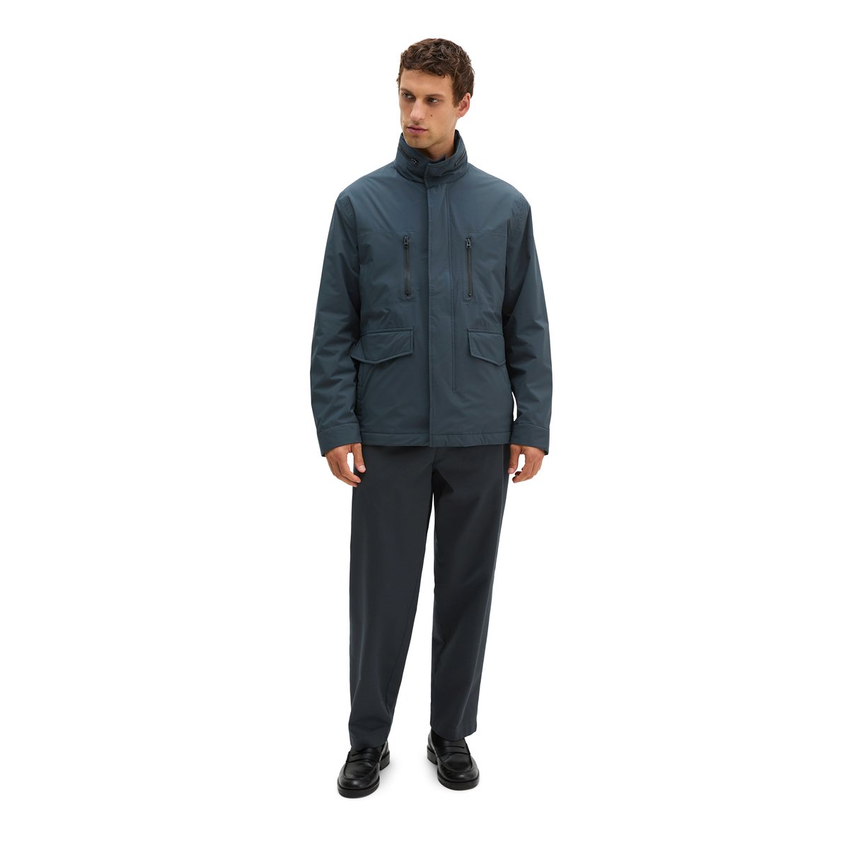Veste d'extérieur MOP x Function, coupe standard avec intérieur matelassé bleu, MARC O'POLO