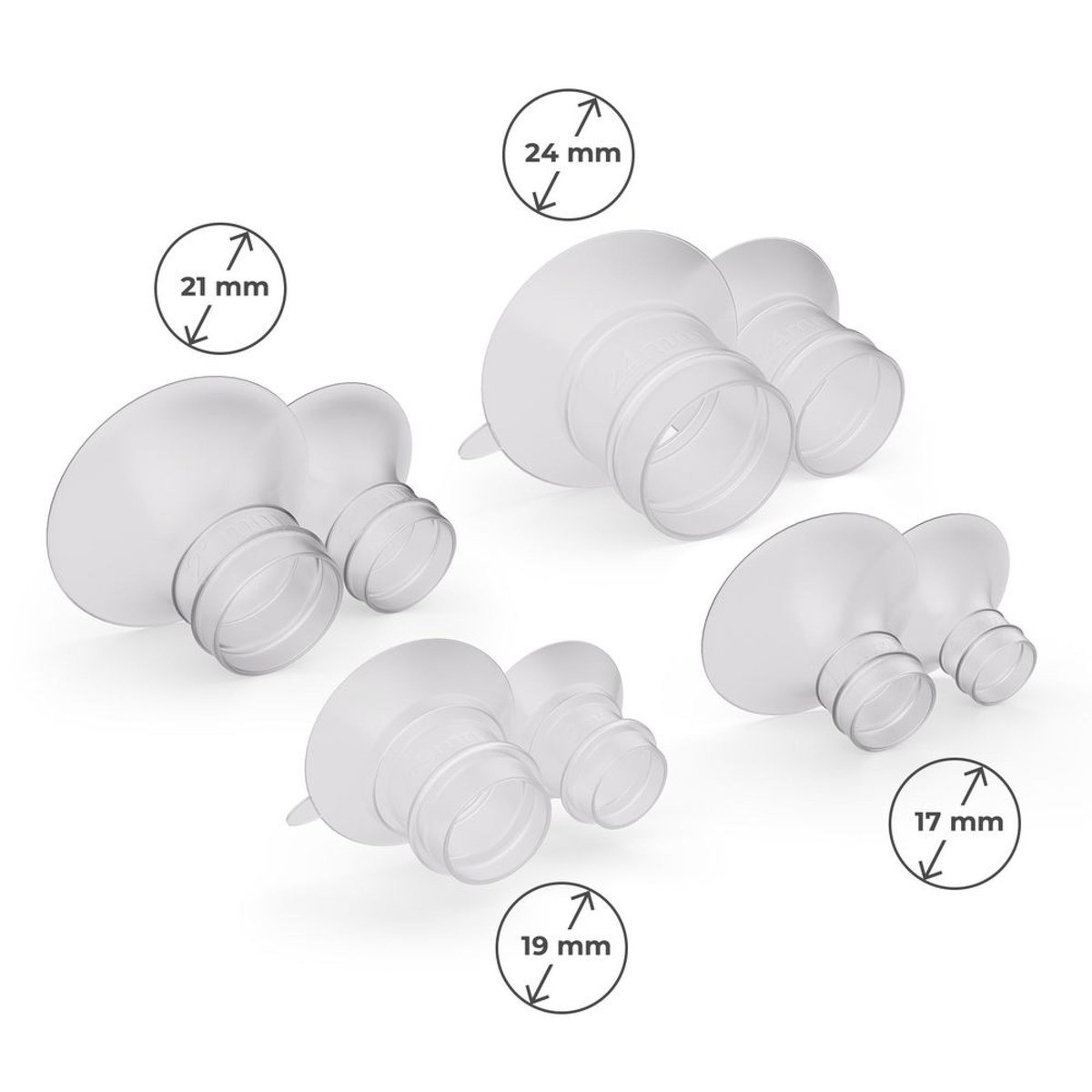 Tire-lait électrique double mains libres GENTLE NEST blanc, KINDERKRAFT