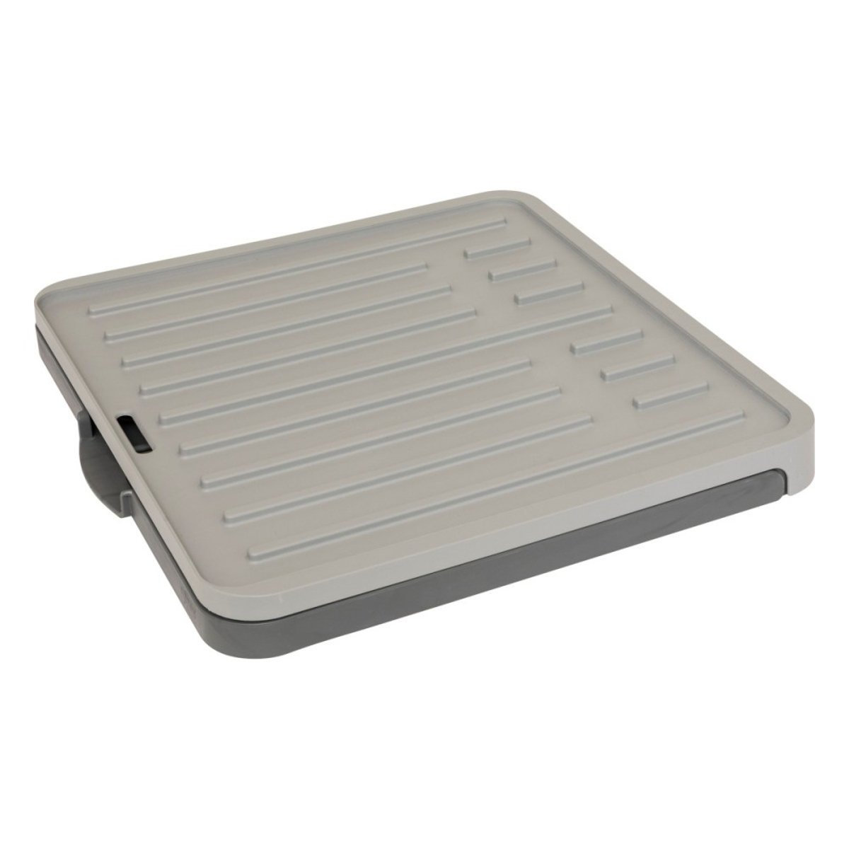 égouttoir à Vaisselle Extensible Gris Avec Rack gris, ATMOSPHERA
