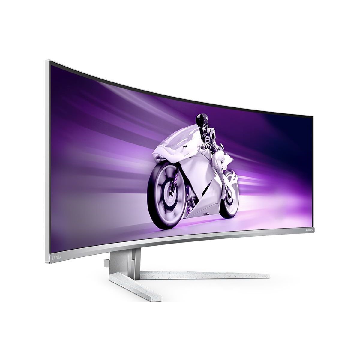 Ecran PC Gamer Evnia 49M2C8900L 49" Incurvé QHD 144Hz QD-OLED HDR 400 HDMI 2.1 Ambiglow couleur unique, PHILIPS