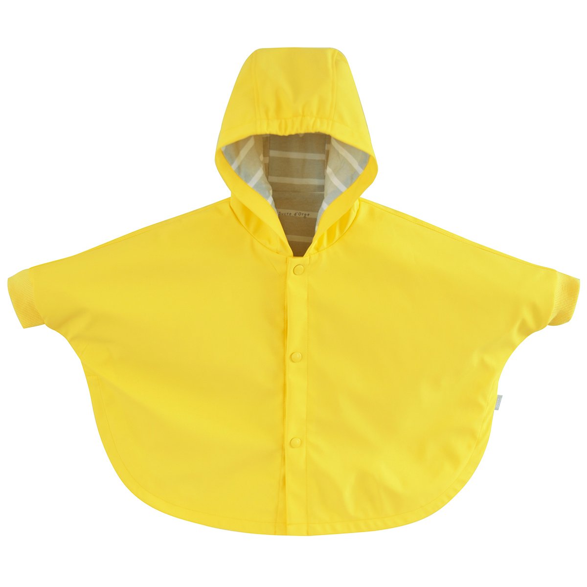 Cape de pluie bebe jaune, SUCRE D'ORGE