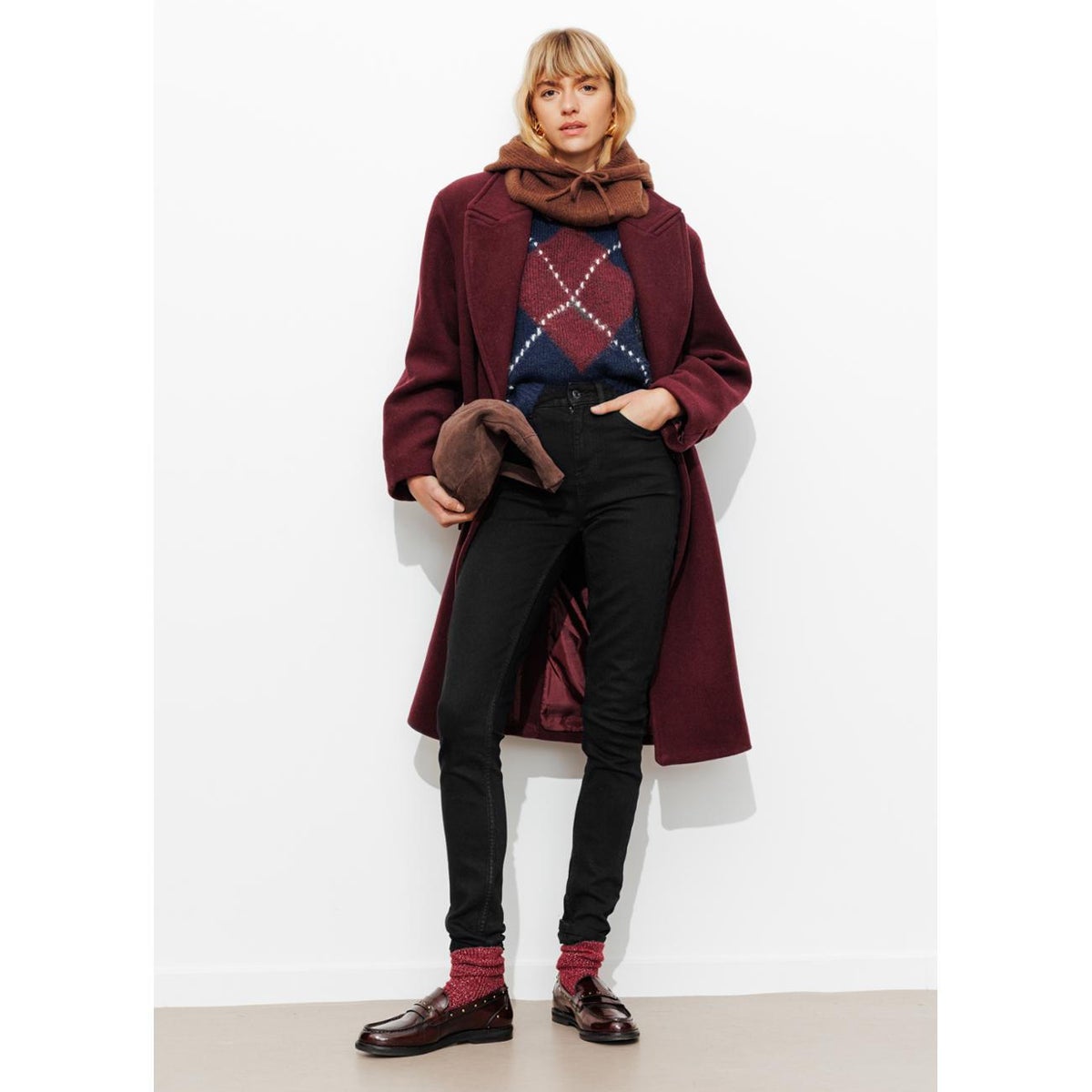 GASPARD jean skinny long noir, PROMOD
