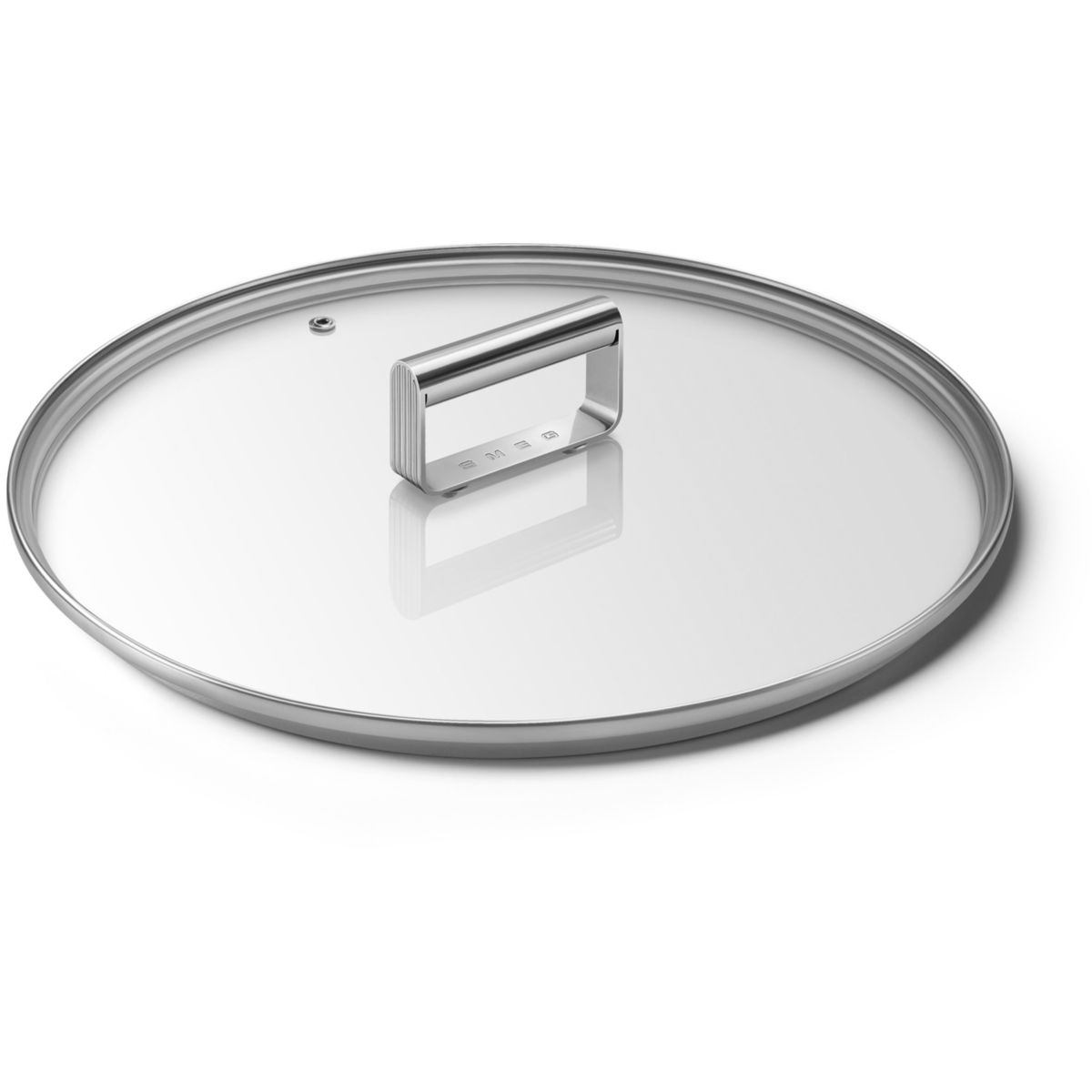 Couvercle universel en verre 28cm transparent, SMEG