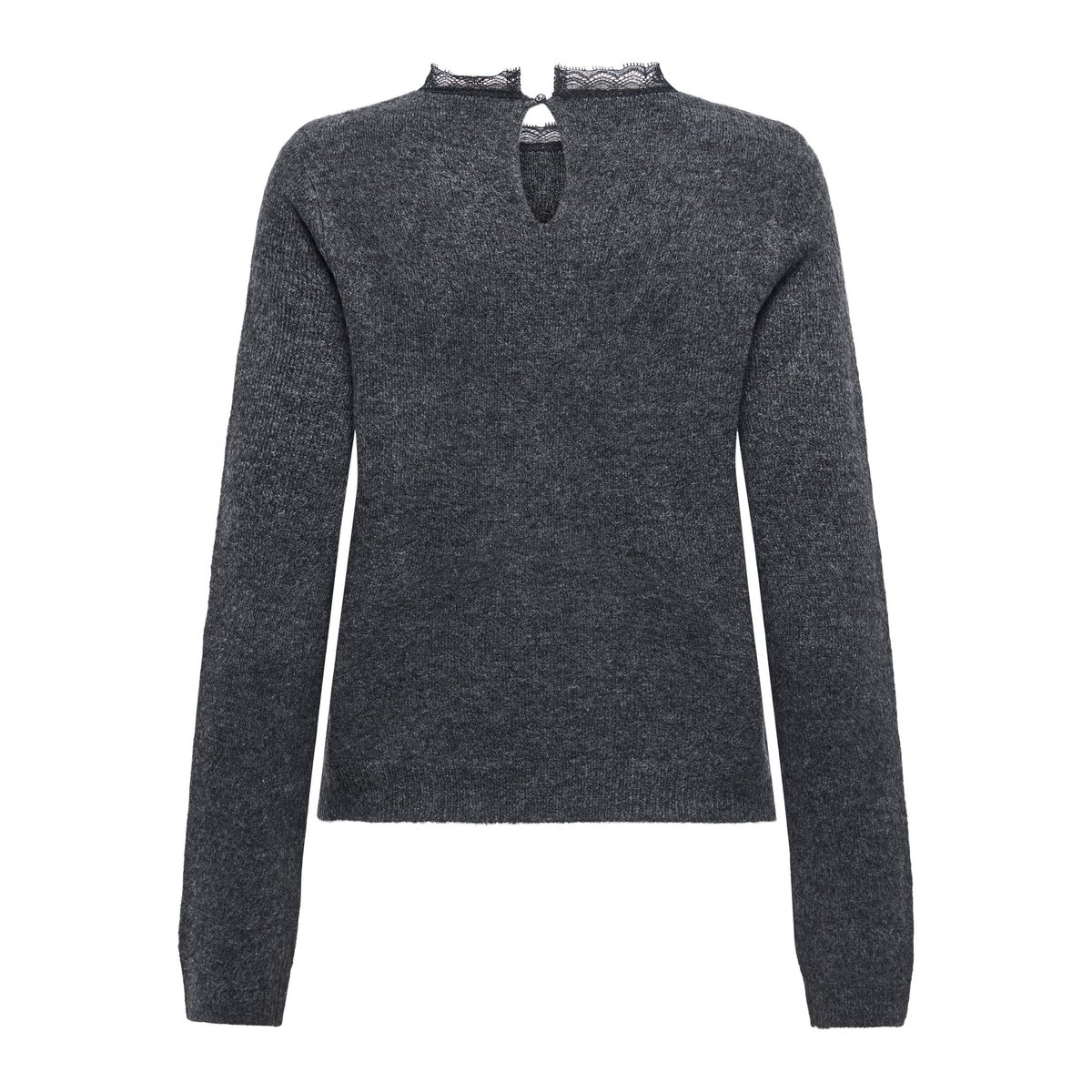 Pull En Maille dark grey melange, ONLY