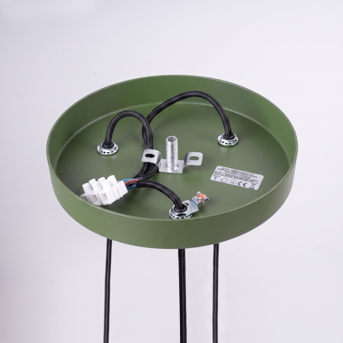 Suspension Acier Vert Olive G9 3 Arche vert olive, EDEN