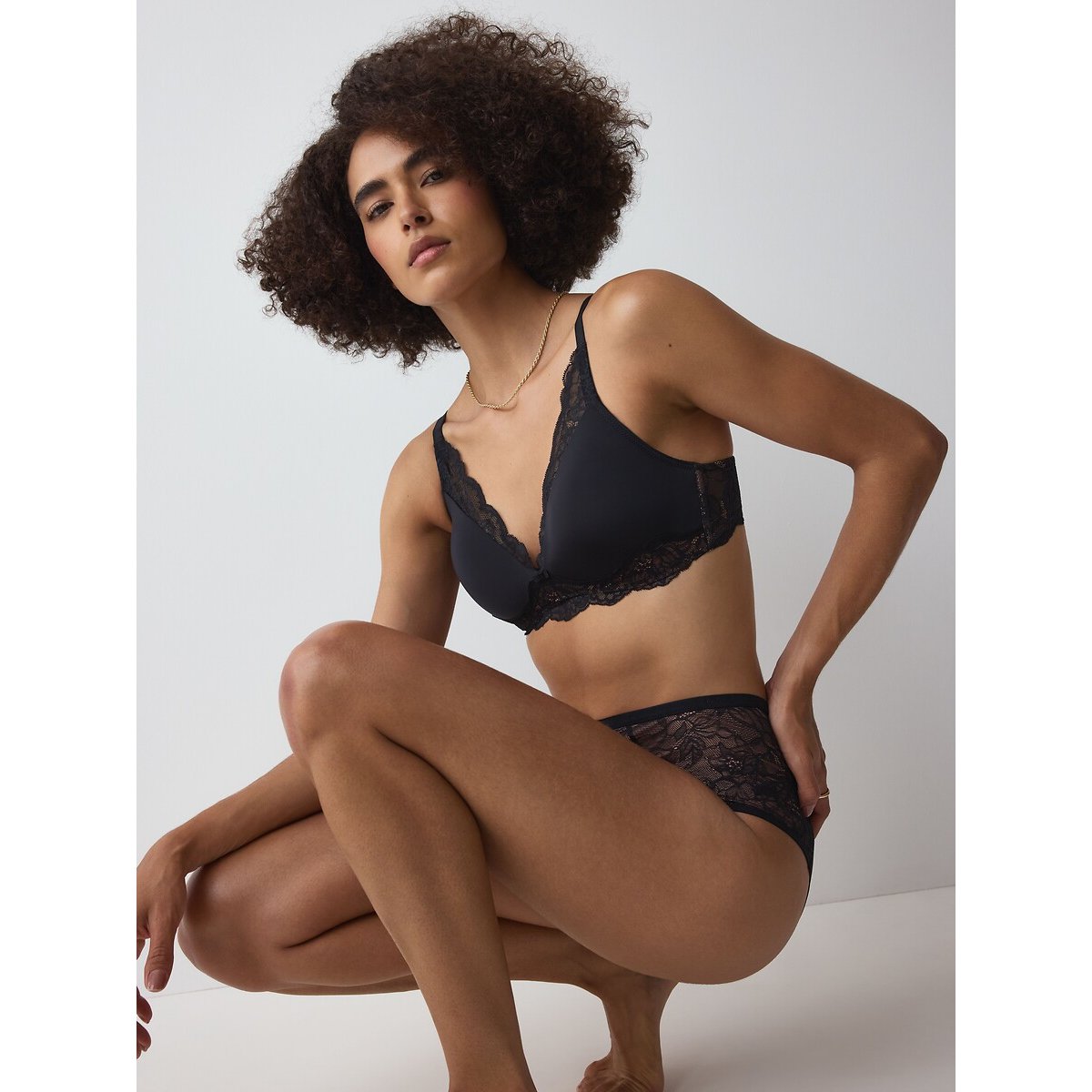 Soutien-gorge sans armatures Amourette Charm noir, TRIUMPH