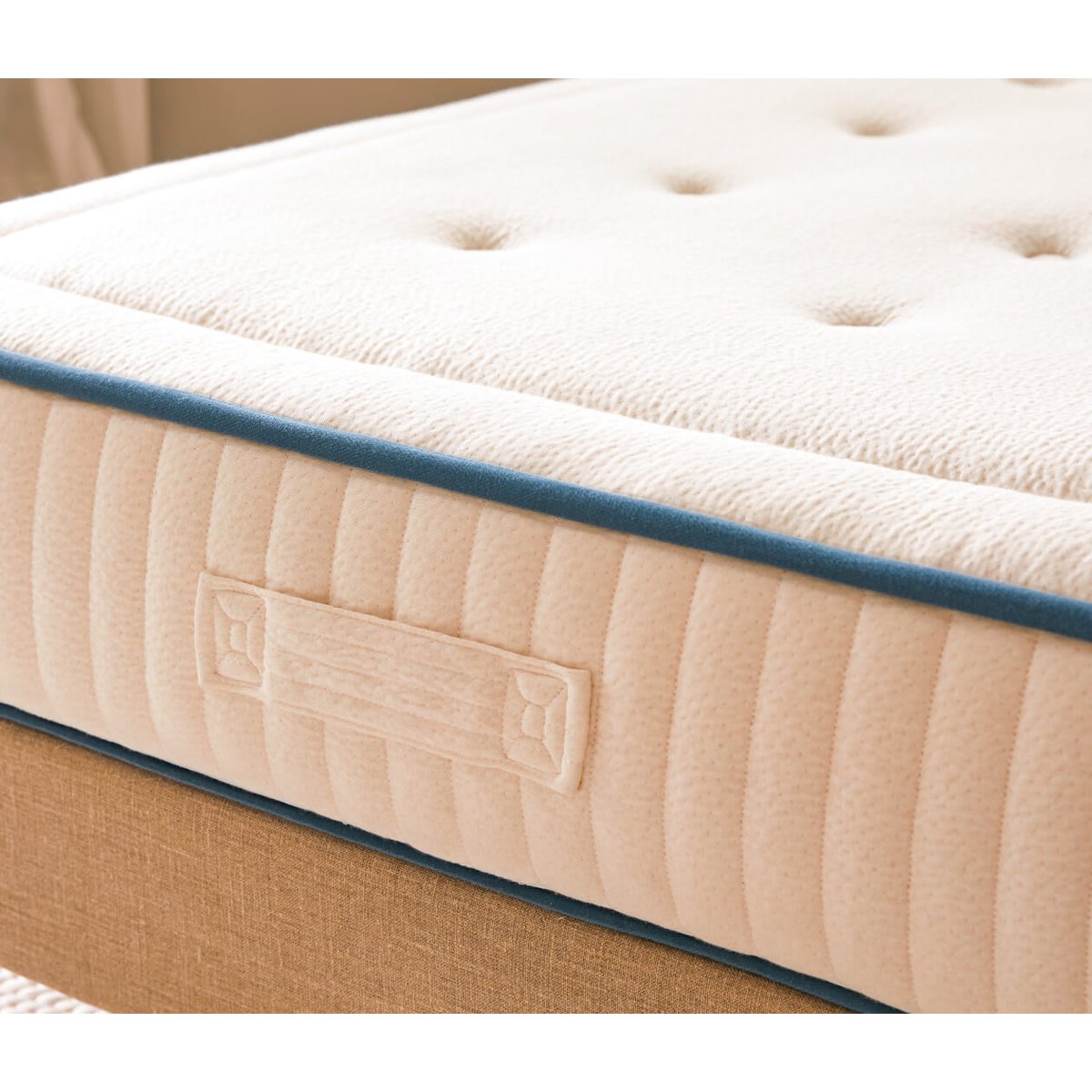 Matelas ressorts ensachés blanc, KIPLI